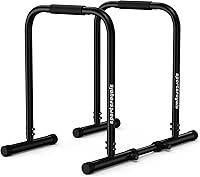 Sportsroyals Adjustable Dip Bar Station - Heavy Duty Parallel Bars, 400lbs Capacity Dip Stands for Home Gym Calisthenics