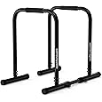 Sportsroyals Dip Bar,Adjustable Parallel Bars for Home Workout,Dip Station with 400LBS Loading Capacity