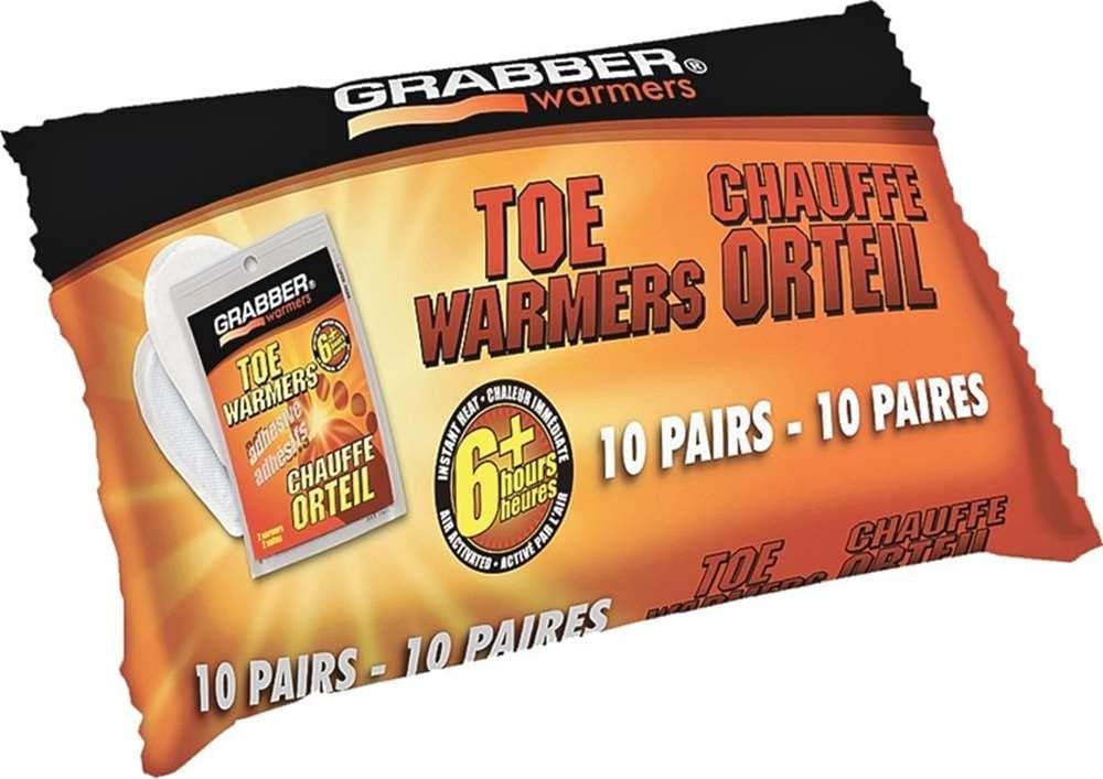 TWEF10 Toe Warmers 6 Hour 10 Pairs