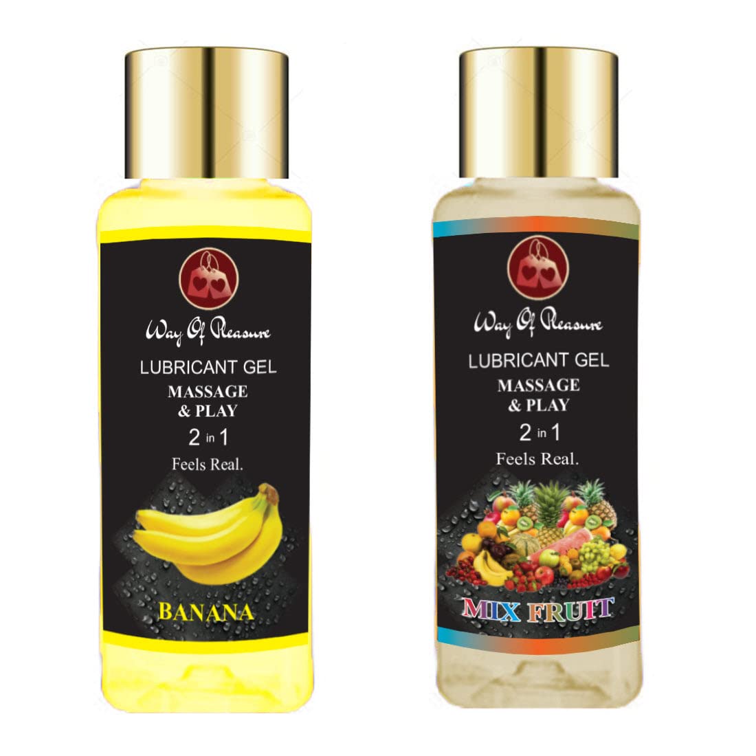 Banana & Mix fruit Water Washing Based Gel With Two Different fragrance Pack Of 2-picture-30