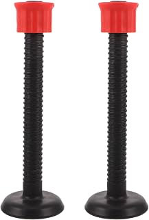 2 Set Kettlebell Dumbbell Attachment: Weight Plate Loading Pin - Floor Friendly Base Rod for Strength Training - Beginner Trainer Tool for Home Gym