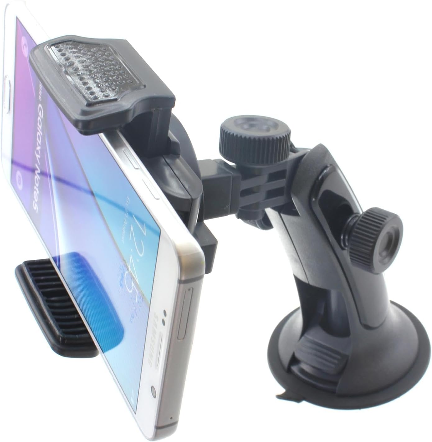 Car Mount Dash Windshield Compatible with Samsung Galaxy A73 5G/A72/A71, Air Vent Holder Cradle 2-in-1