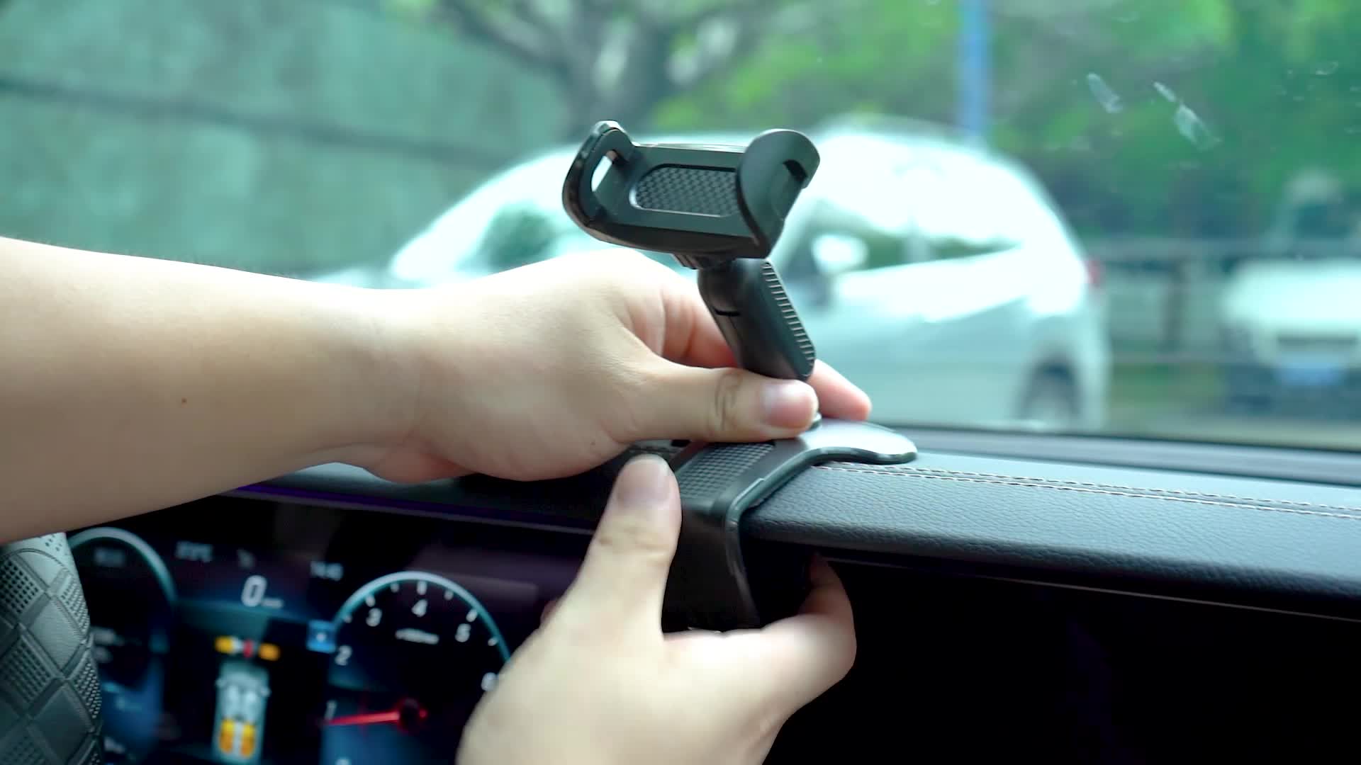 Supporto Telefono Auto Universale – Rotazione 360° E Allungabile – Compatibile 4-7 Pollici