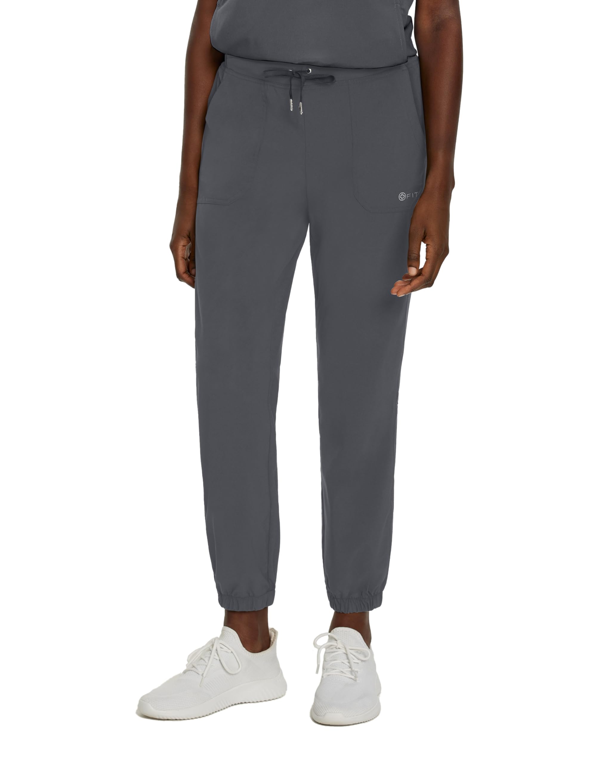 WHITE CROSS FIT Women's 399 Drawstring Jogger Scrub Pant-Pewter-XX-Large