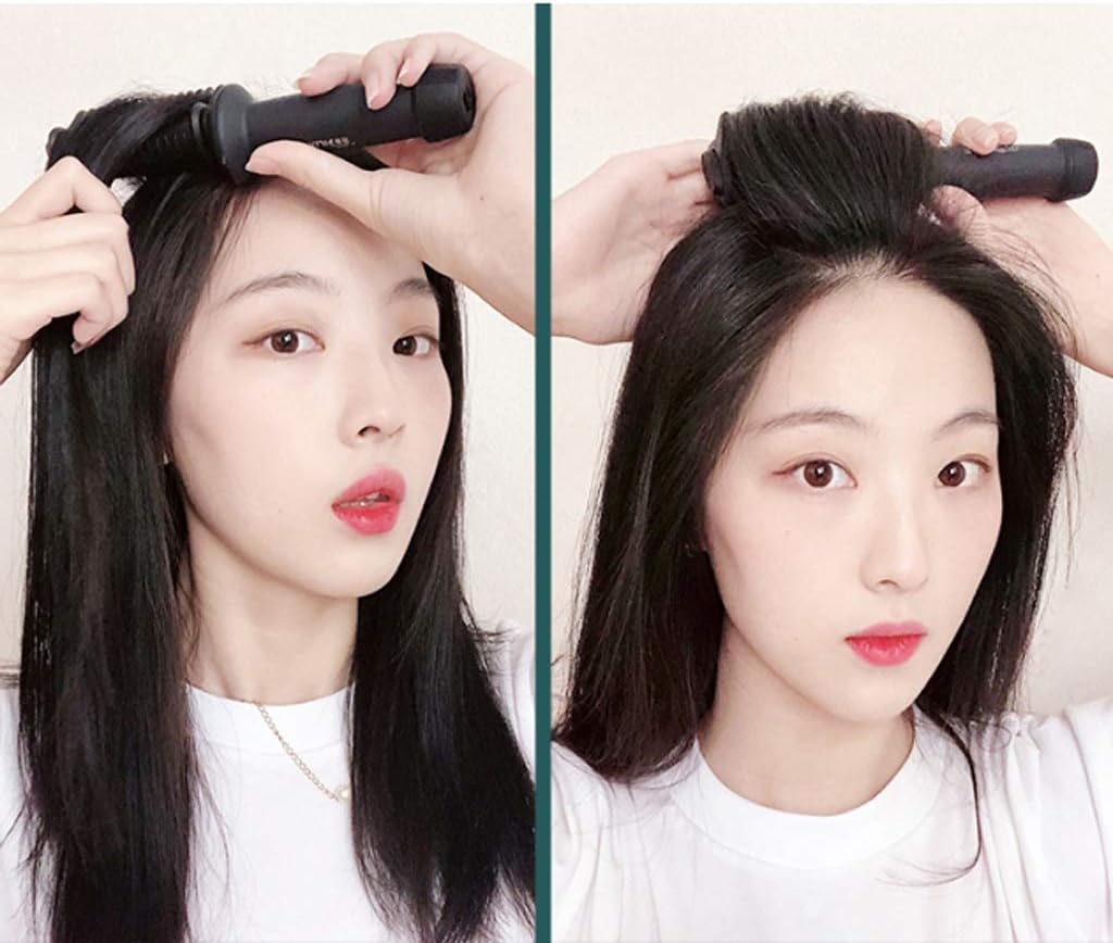 Charging Straight Hair Comb Multifunctional Straightener Curling Brush Dual-Use Travel Portable Perm Tool