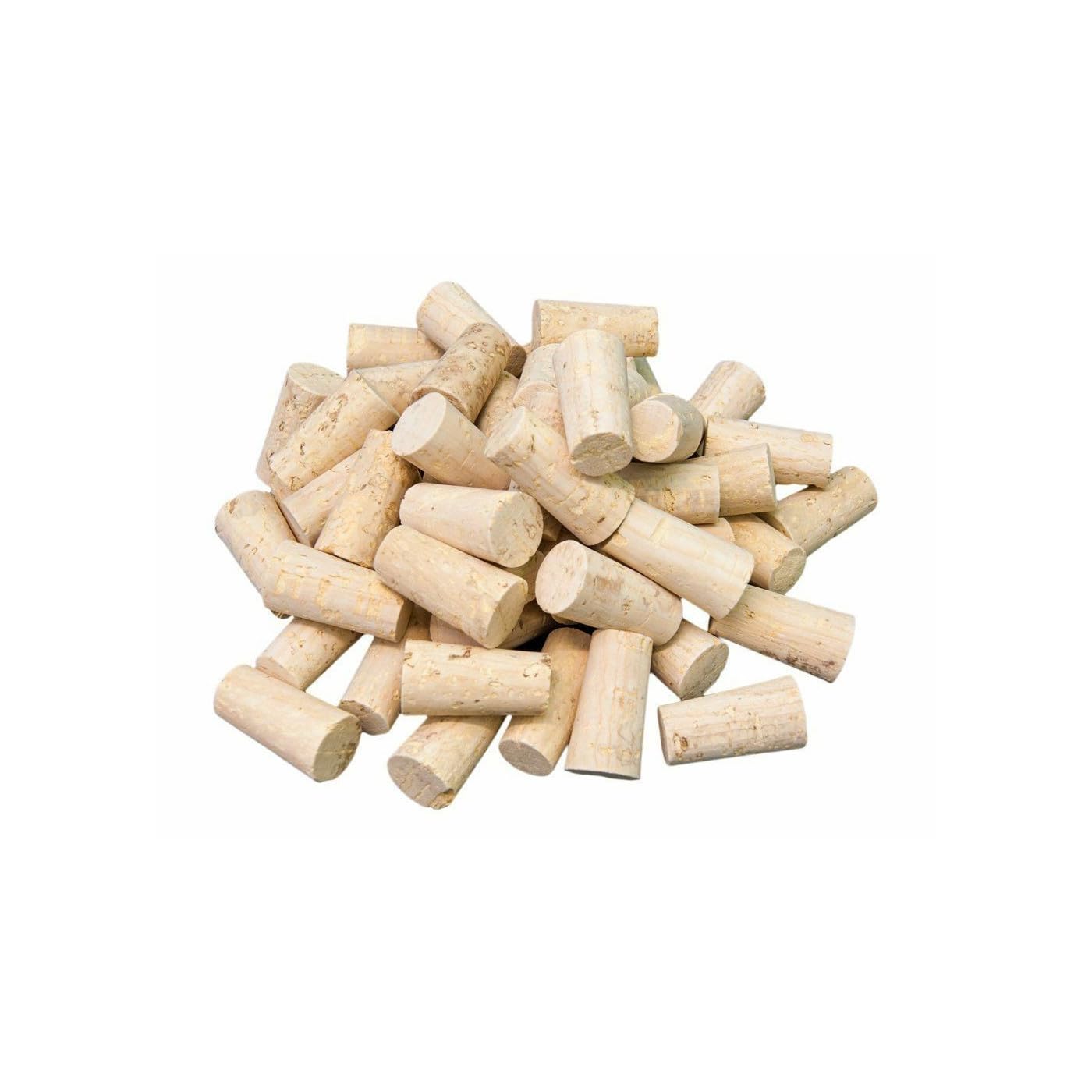 Do It At Home Natural Cork Stopper 16mm x 12mm (Pack of 20), Premium Tapered Size 4 Pure Oak Closures, Chemical-Free Eco Wine Corks for Homemade Liqueurs, Spirits, Vinegar & Infused Oils, RL4
