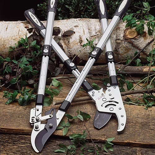 Kings County Tools Double Ratcheting Anvil Lopper | Cuts Dry Wood | Extendable 26" – 40" Long Handles | Trim Dead Tree Branches | 6 Pin-Locked Position Stops | Heavy-Duty Steel #TOP2