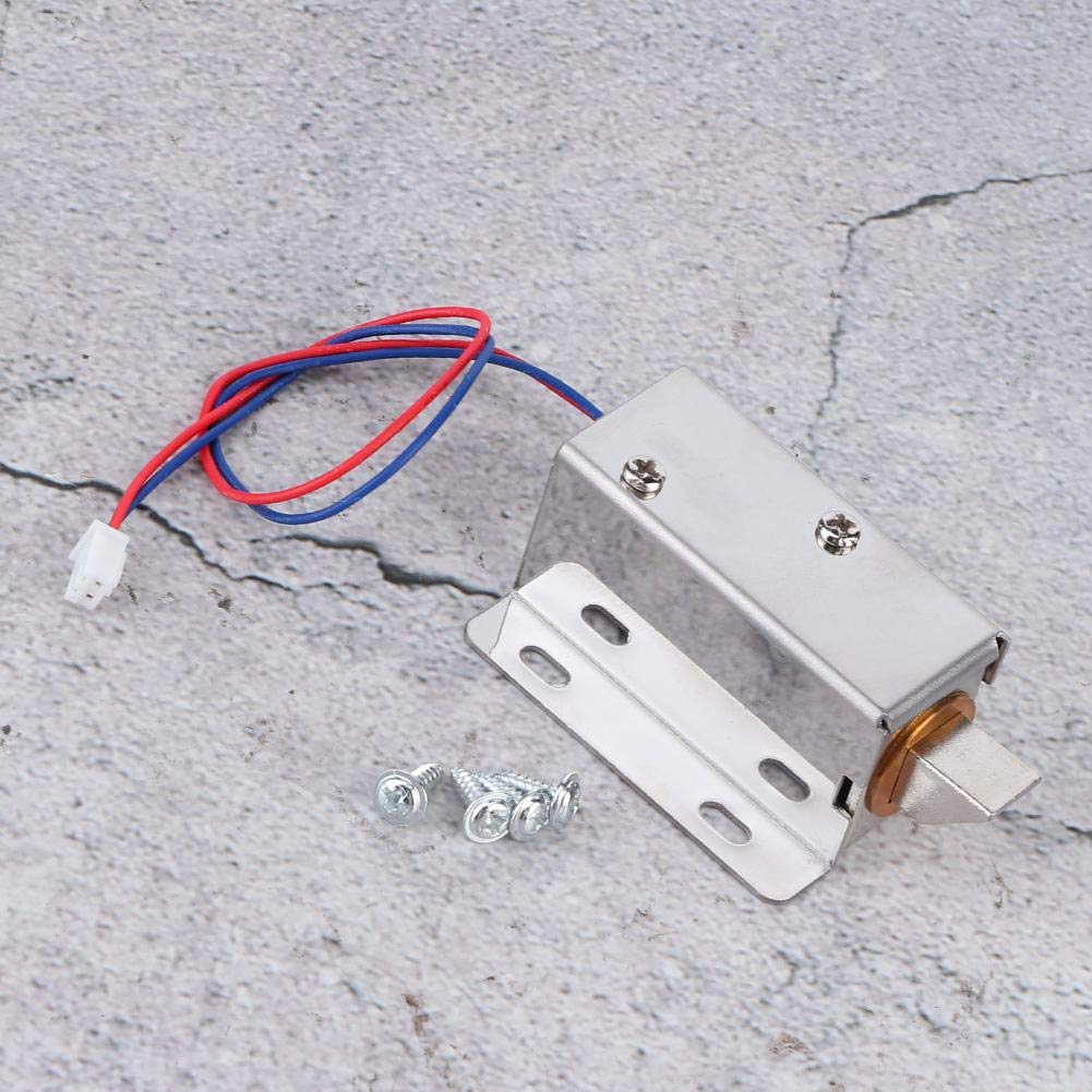 Solenoide Elettrico 12V DC - Serratura Elettromagnetica Per Porte, Finestre, Armadi, Piccola E Leggera - Foto 2
