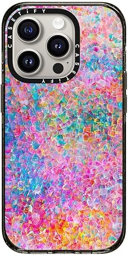 Miniatura 2 de CASETiFY Ingrid Ching - Funda de impacto para iPhone 15 Pro 4 veces probada contra caídas de grado militar, protección contra caídas de 8.2 pies -