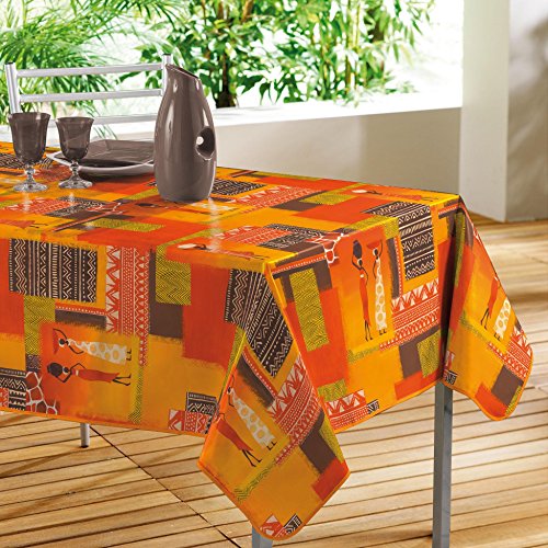 Tovaglia Rettangolare (L240 Cm) Togo Arancione