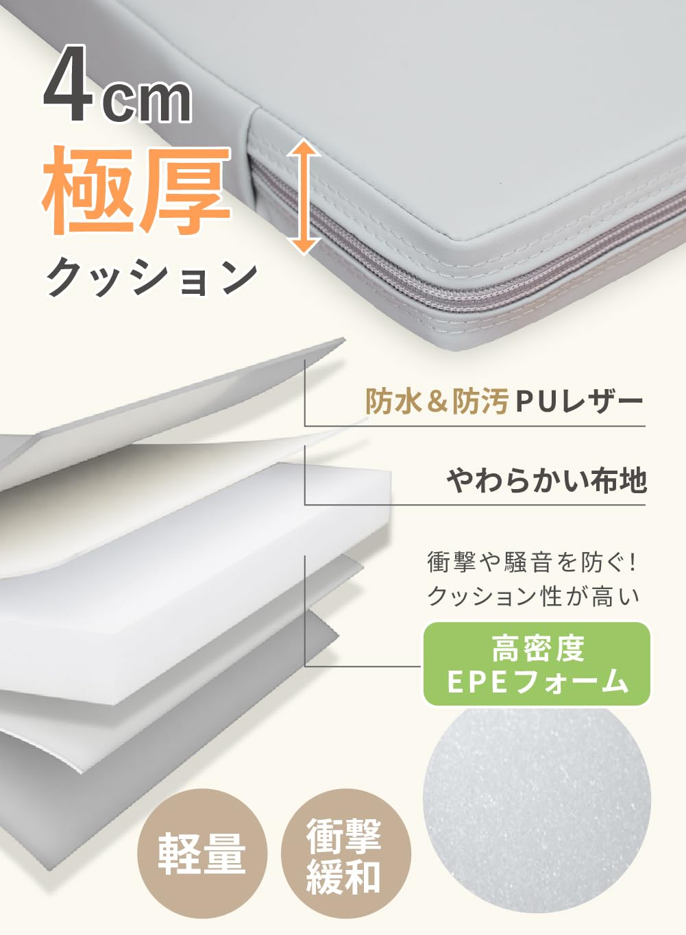 (ケラッタ) プレイマット 折りたたみ リバーシブル 赤ちゃん 1級防音防水厚手 Amazon | (ケラッタ) プレイマット 折りたたみ リバーシブル 赤ちゃん