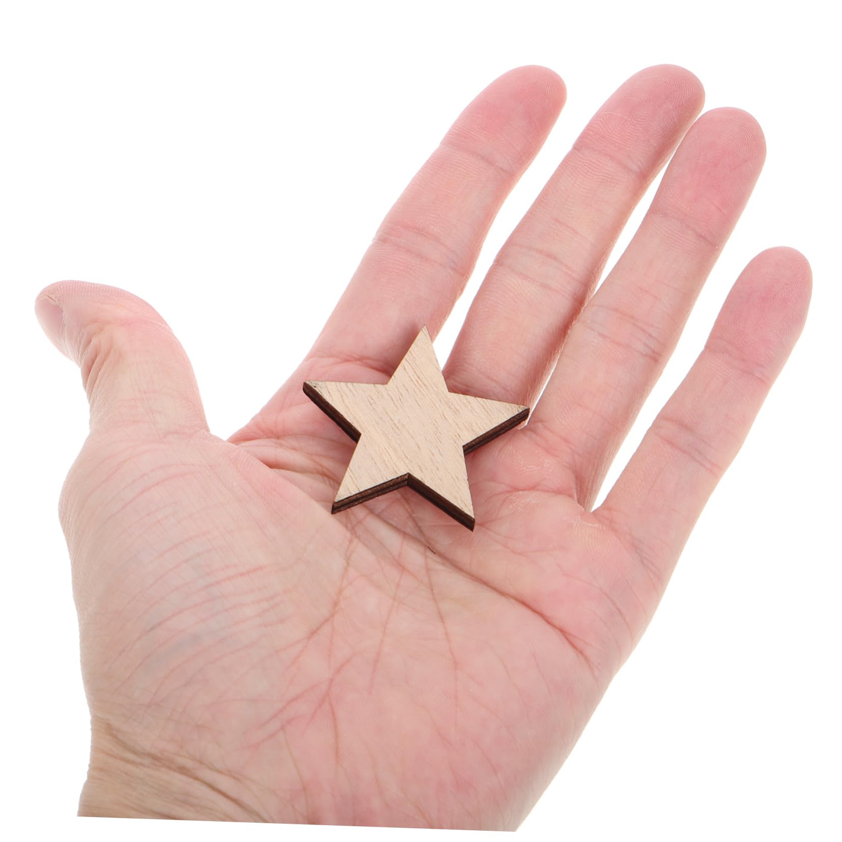 Tofficu 3 Sätze Kleine Sternornamente Aus Massivem Holz Weihnachtsschmuck Selber Machen Sternenflagge Kleine Holzsterne Ornamente Zum Basteln Stern Holzspan Hölzern Brown 25 Stück * 3