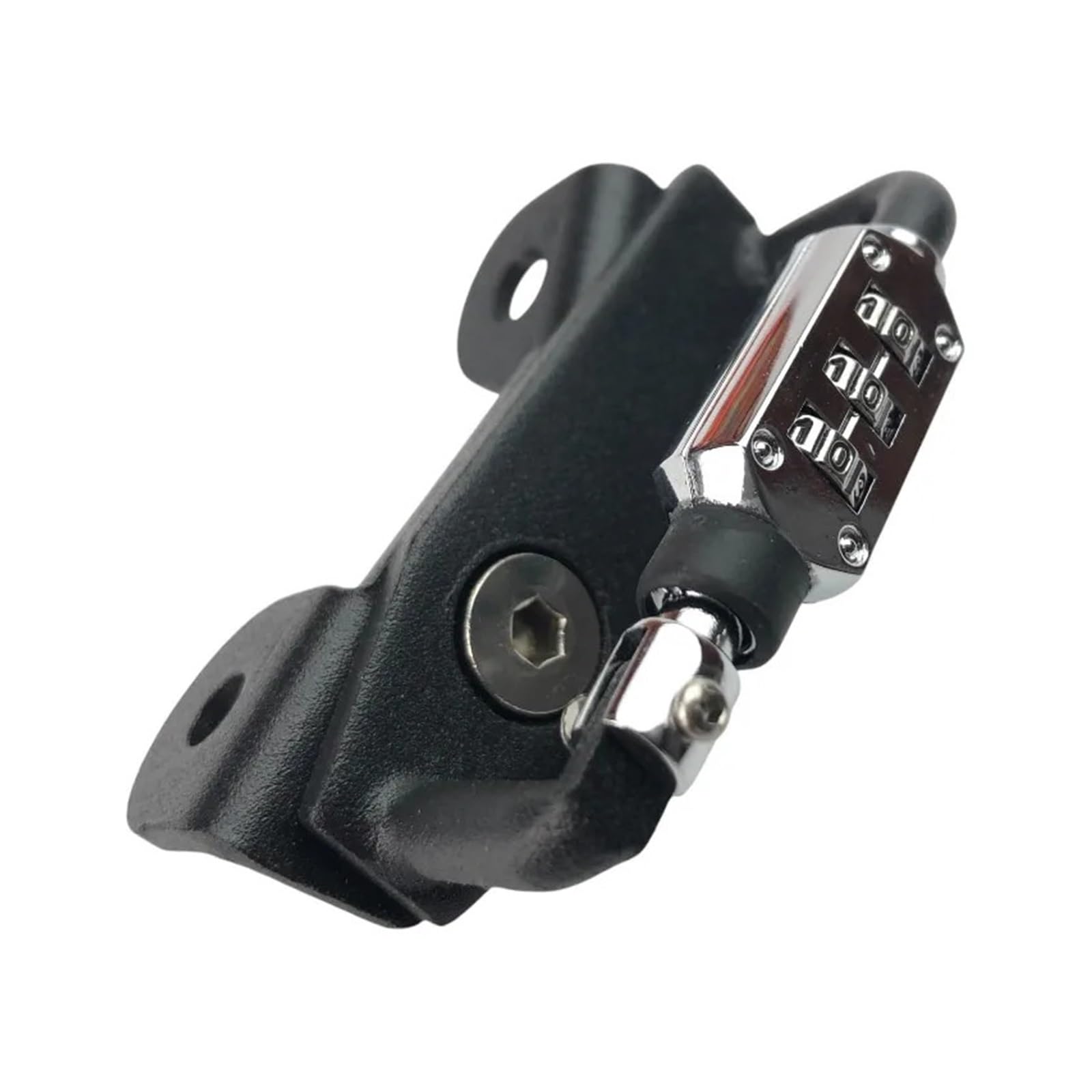 Cerradura for Casco con contraseña, Gancho de Montaje Lateral, Seguridad antirrobo