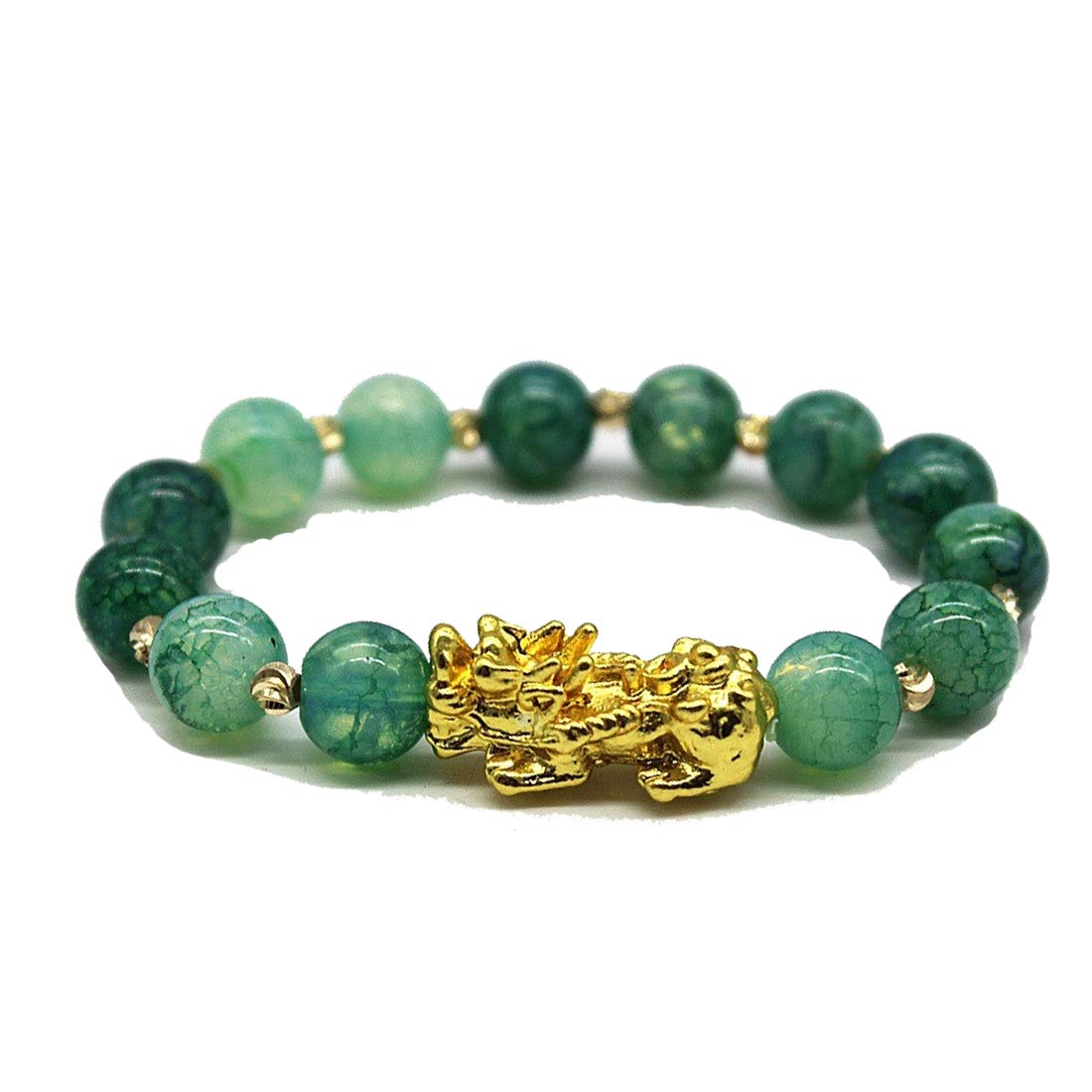 YGLINEHematite Obsidian Stone Tiger's Eye Healing Bracelet-Spiritual Protection Balance Meditation Bracelet-Anxiety Stress Relief Bracelet Gift