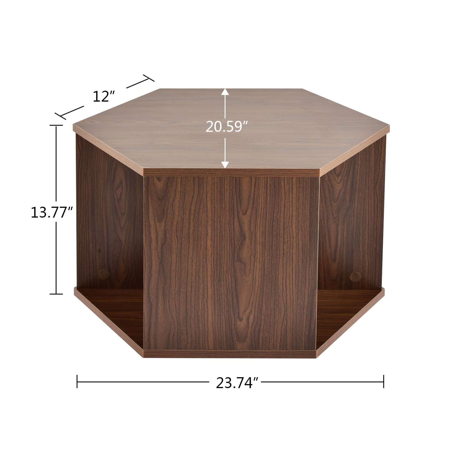 Amazon.com: WELLAND Hexagonal Multifunctional Coffee Table