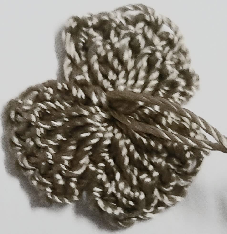 Crochet Mini Flower (Golden)