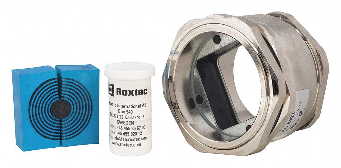 Roxtec Gland Cable Gland 0.37 to 1.28 in Dia