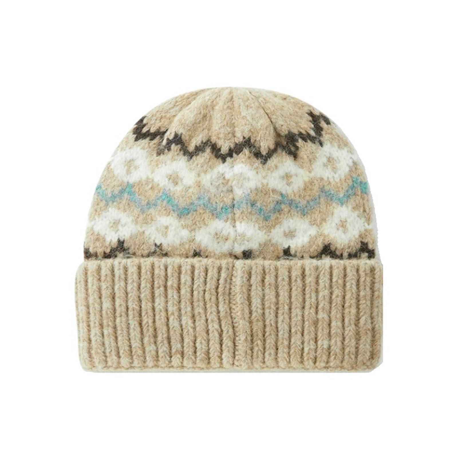 Czapka Zimowa Czapka Zimowa Typu Beanie. Czapka Narciarska Z Dzianiny W Paski Dla Mężczyzn I Kobiet Ciepła Czapka