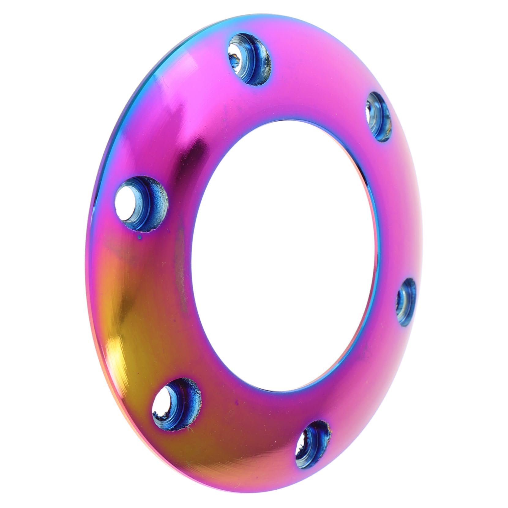 BELLIFFY Colorful Horn Button Adapter for Fit Car Horn Replacement Effortless Installation Unique Style Enhances Driving Enjoyment