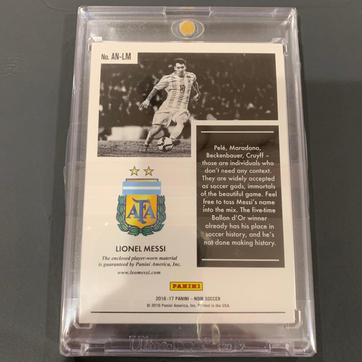 メッシ panini NOIR ジャージーカード 30枚 メッシ panini NOIR