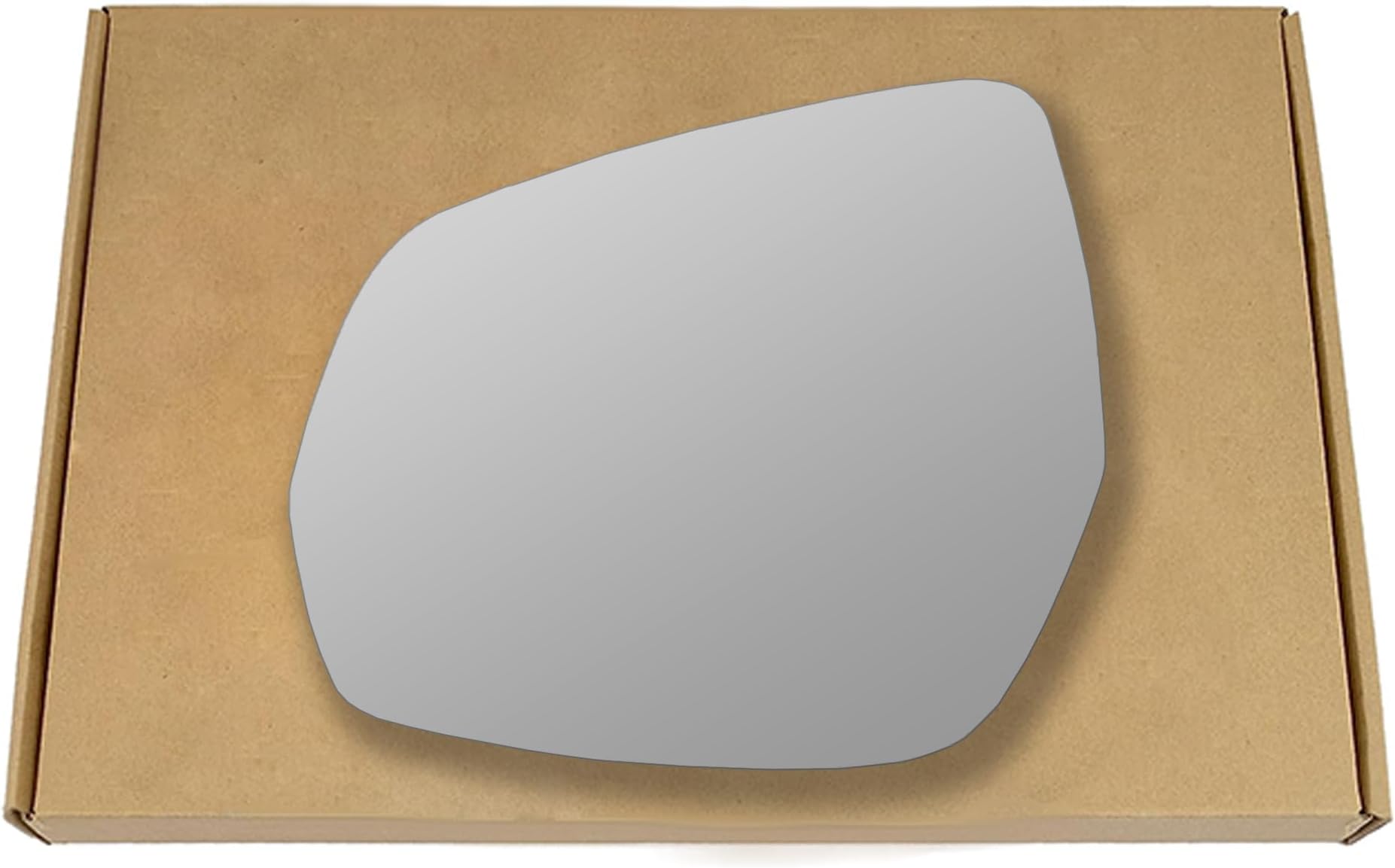 Side View Replacement Wing Mirror Glass Compatible with MG MG3 2013-2022 Convex Left Passenger near side LHS N/S