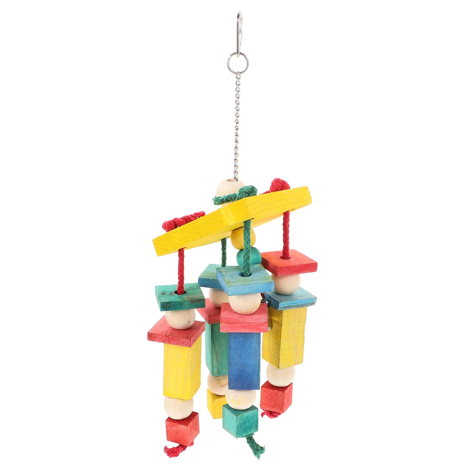 MUSISALY wooden toys bird cage bird toys pet parrot toy delicate bird toy bird chew toy parrot biting toy toys for birds chewing bird toy parakeet toys pet toy birdcage hanging toys natural
