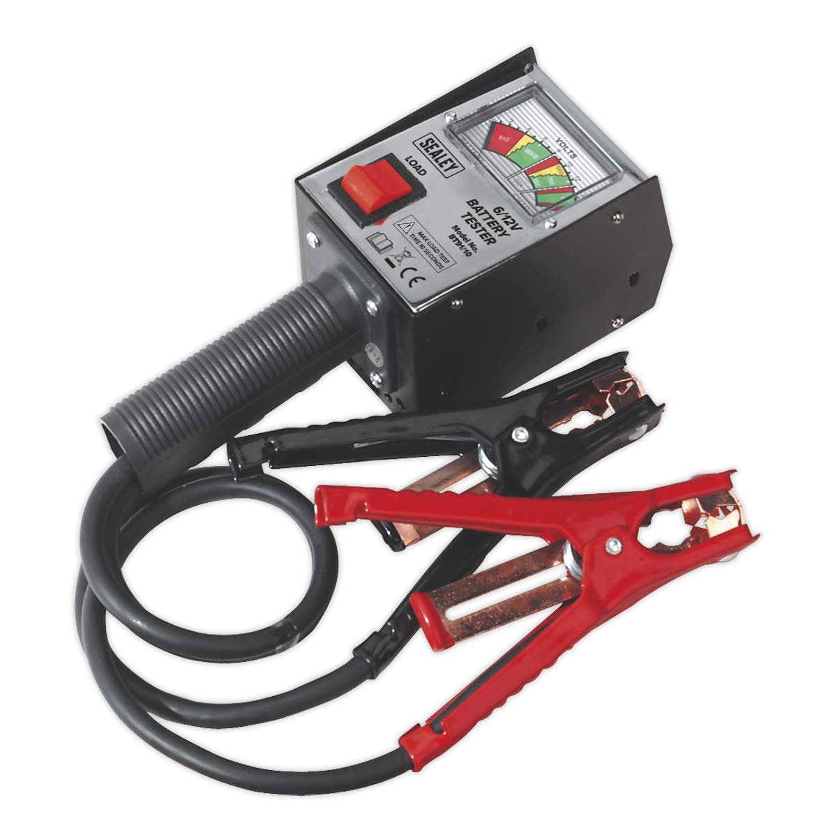 Sealey White Bt91/10 Battery Tester 6/12V Hand-Held