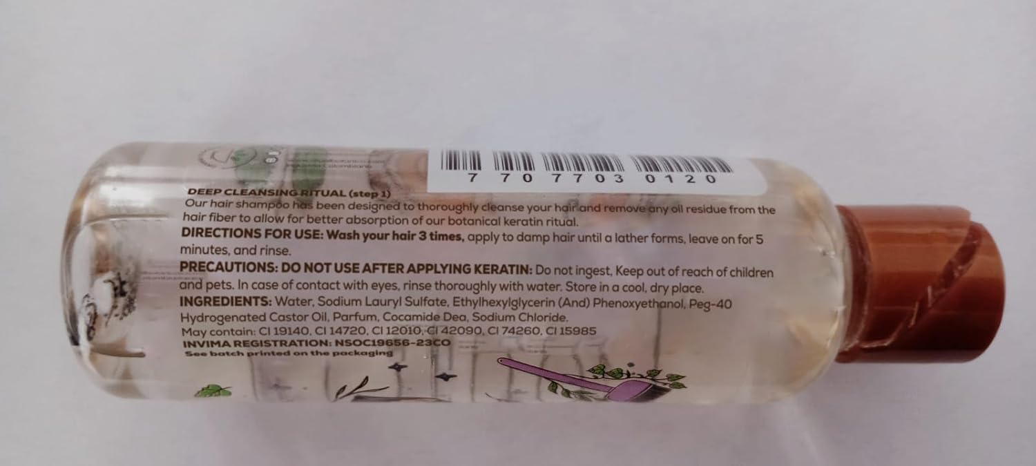 Keratina Organica 1 LITRO - 12 Aceites Naturales and Aminoacids for shine, softness and nutrition. | Organic Keratin WITHOUT Formol WITHOUT Amoniaco | Keratin to straighten hair.