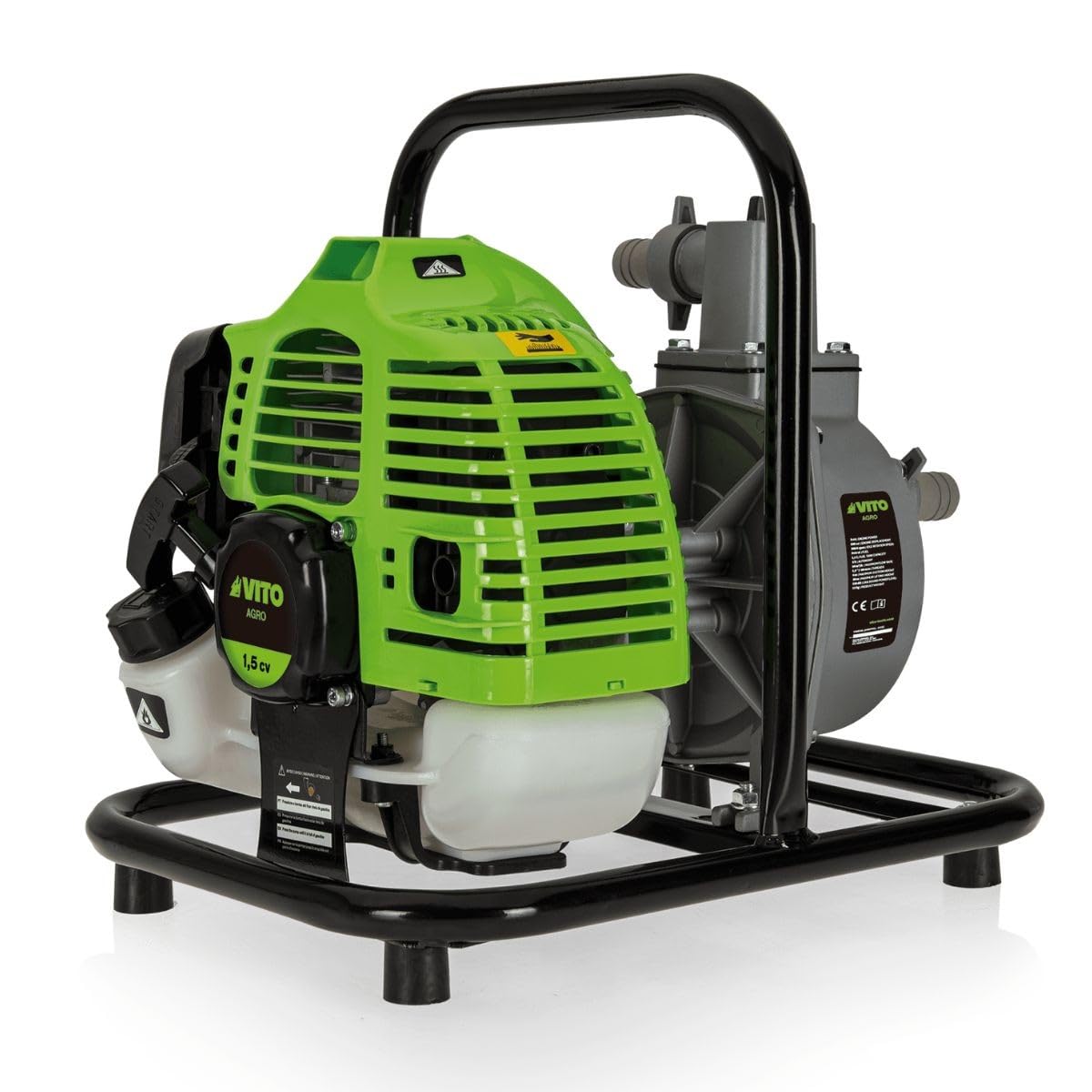 VITO - Wielofunkcyjna pompa termiczna 43CC, 6500 l/h, czysta woda, piwnice, baseny, ssanie 8 m, dopływ 30 m