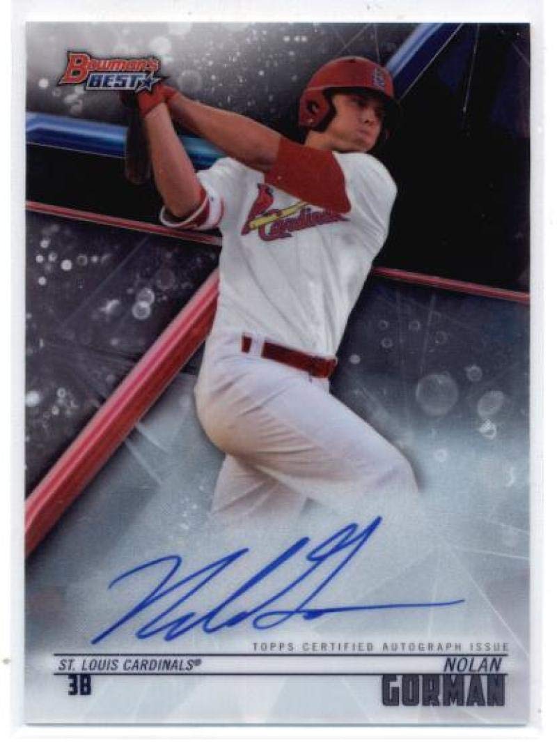 Amazon.com: 2018 Bowman's Best Autographs #B18-NG Nolan Gorman
