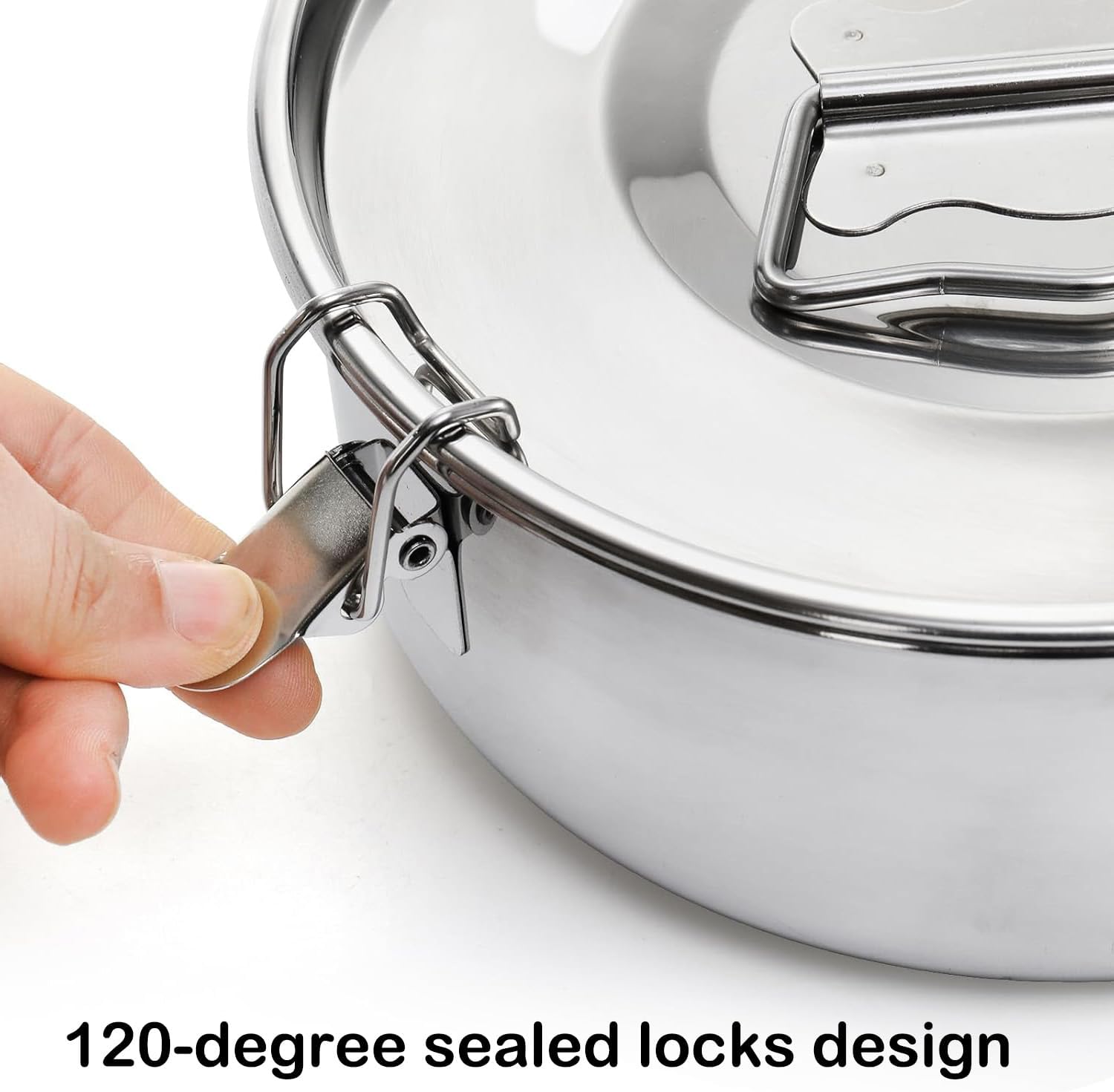 Flan Mold for Instant Pot 3 6 8 QT, Flan Pan with Lid & Handle, 65 oz