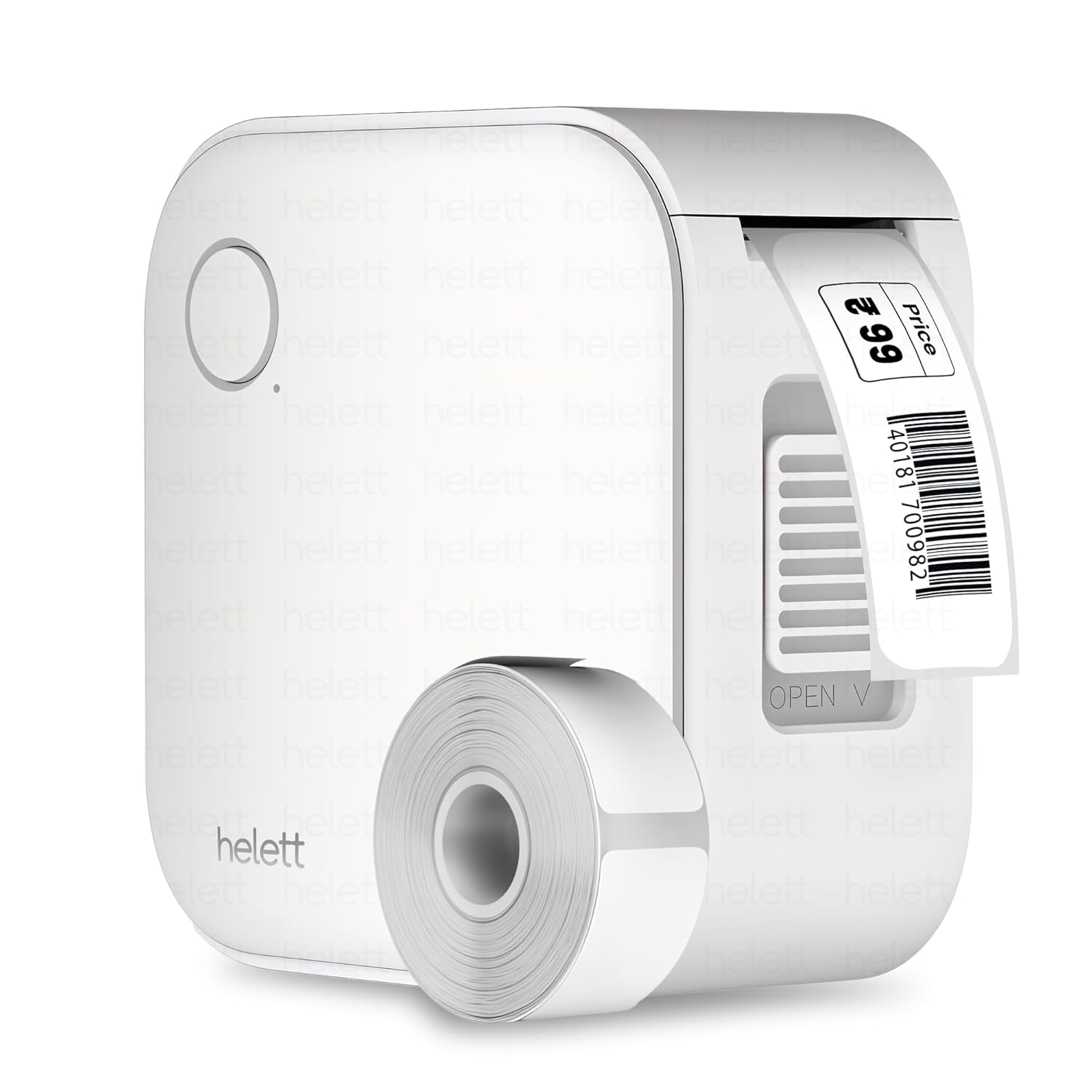 helett® Ziplabel™lite Palm-Sized Bluetooth Wireless Label Printer | iOS ...