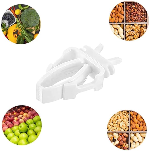 Foto 3 de 6 de Pájaros Pinzas para Verduras,8PCS Clip Comida para Pájaros Clip,Pinzas para Verduras para PáJaros,Clips…