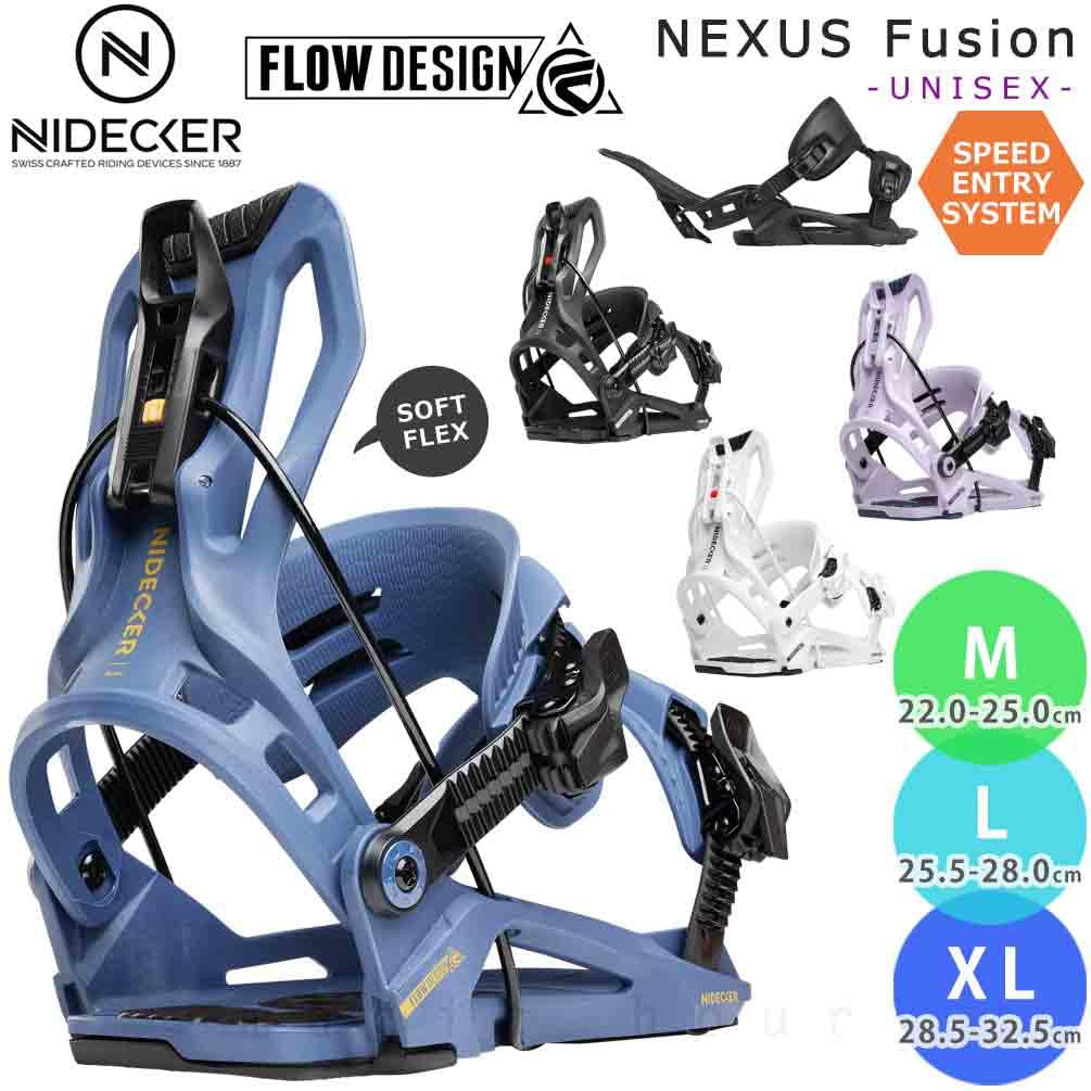 Amazon | 予約商品 スノーボード ビンディング FLOW フロー NIDECKER