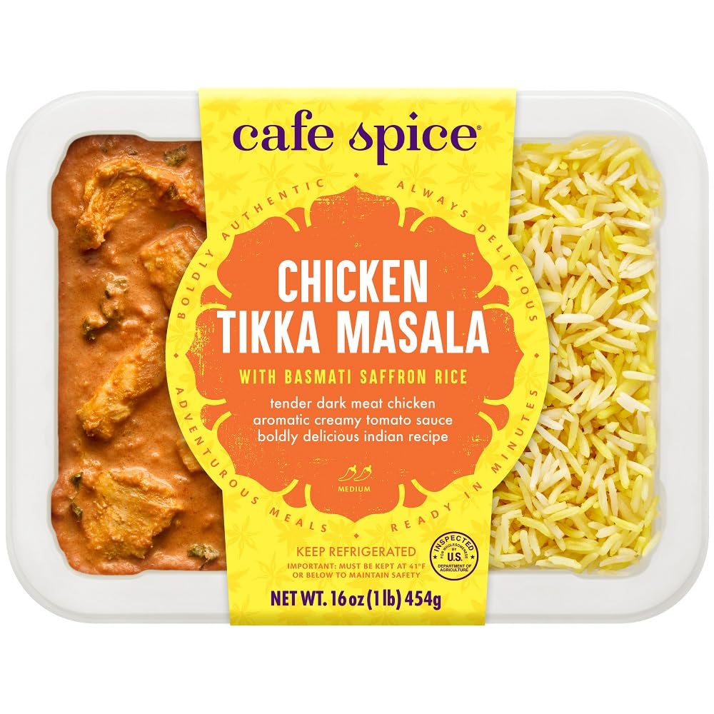 Chicken Tikka Masala W/ Basmati Rice And Naan