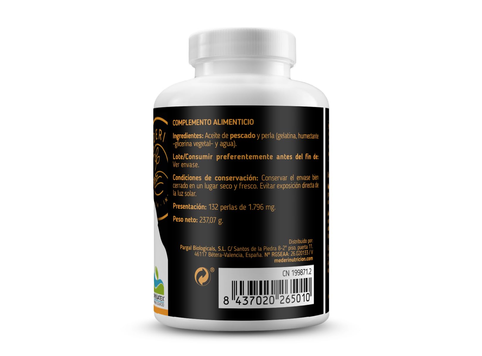 DHA PURE NPD1 NFD1 1000 132 Perlas