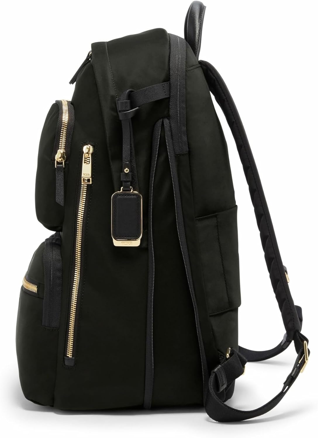 TUMI - Voyageur Montana Backpack - Stylish Travel Backpack for Women - For Business, Work - Fits up to 16" Laptops - Black/Gold - Image 6