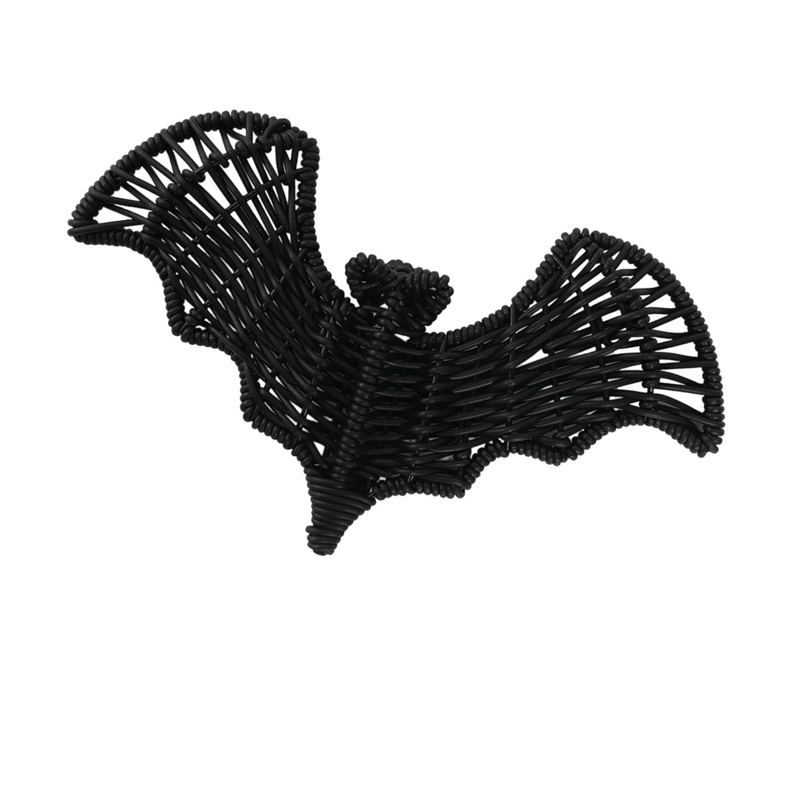 yanwuwa Sturdy Woven Iron Bat Ornaments Easy Setup Scary Season Decor for, Doors and Outdoor Displays Bucolic Iron Bat Party Accessories
