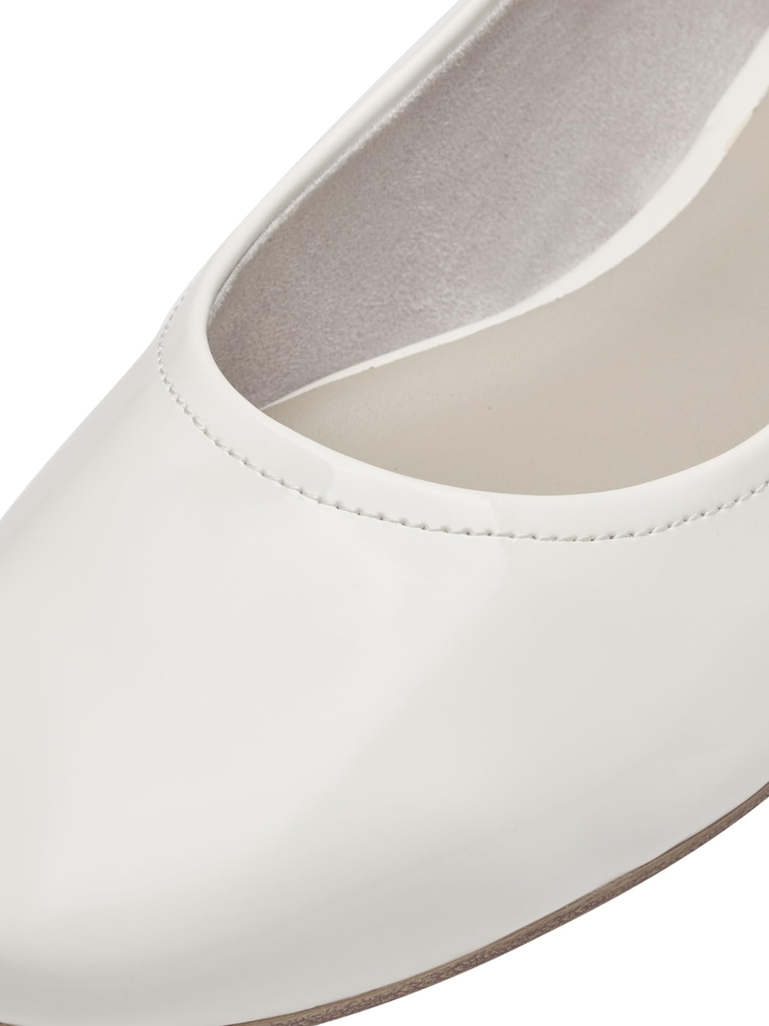 Image secondaire de Ballerines Tamaris Femme Confortables en Synthétique - Blanc Brillant