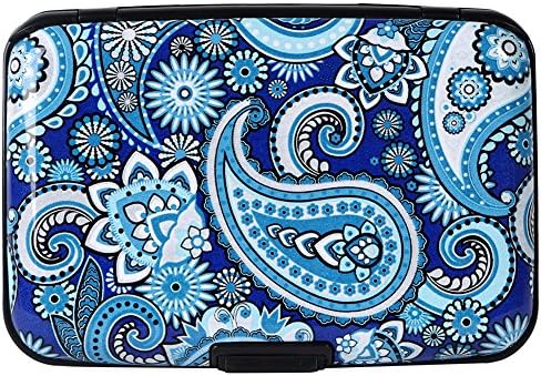 Credit Card Holder Small RFID Blocking Wallet Business Metal Slim Mini Aluminum Hard Case for Women Men