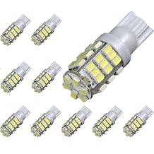 britelites 10x T10 42-SMD LED White Car RV Camper Trailer Backup Reverse Lights Bulb 906 579 901 904 908 909 912 914 915 916 917 918 920 921 922 923 926 927 928 939