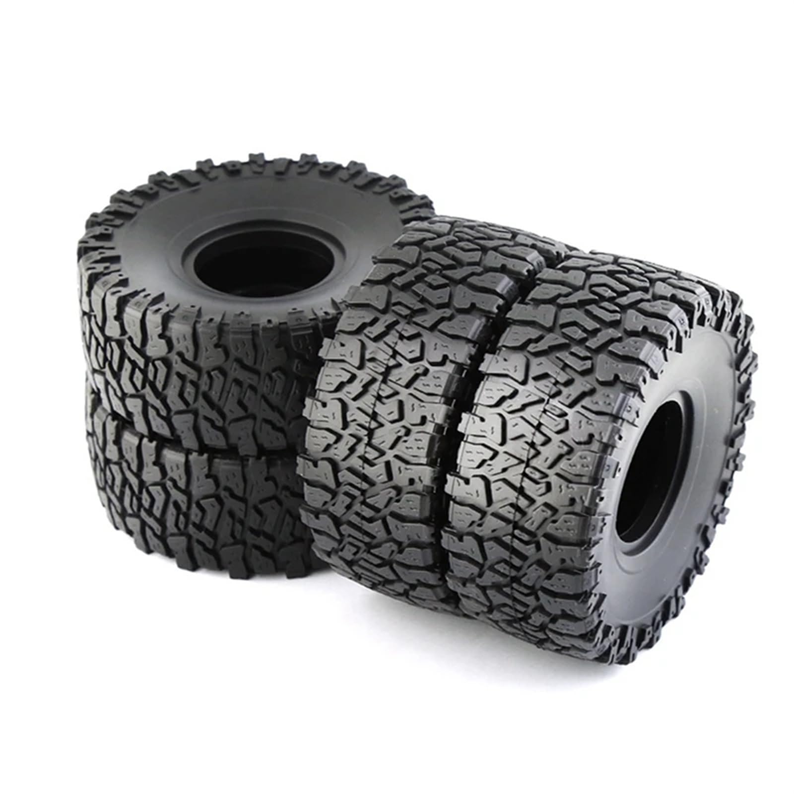 Neumáticos RC para TRX4 para D90 para Axial SCX10 90046 II para Redcat 4 Uds. Neumático De Goma 120Mm Y 1,9 Pulgadas para Coche Trepador Control Remoto 1/10