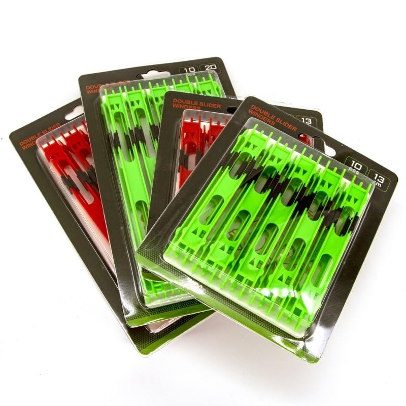 Set 20 piezas organizador de línea de pesca plástico miniatura 1