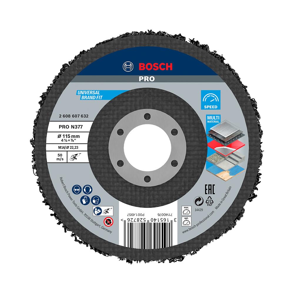 Bosch Temizlik Diski N377 Metal için En İyisi, 2608607632