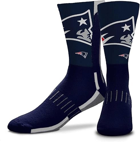 Miniatura 15 de For Bare Feet NFL Adult Curve Socks - Game Day Apparel - Machine Washable - Warm & Cold Weather - Comfort and Style for Men Color del