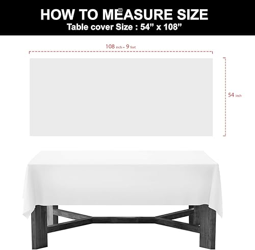 Miniatura 8 de Party Essentials Mantel de plástico impreso resistente disponible en 44 colores, 54 x 108 pulgadas, estrellas patrióticas