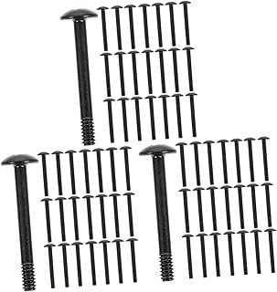 TEHAUX 90 Pcs Water Cooling Row Screw CPU Air Cooler PC Case Screws PC Cooler CPU Radiator Fan Screws Microwave Mounting Bolts Computer Case Cooling Fan Screws Air Cooler Screw Set Iron