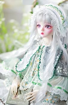 Amazon | BJDドール 球体関節人形 1／4 45cm 女 人形本体 ヘッド+