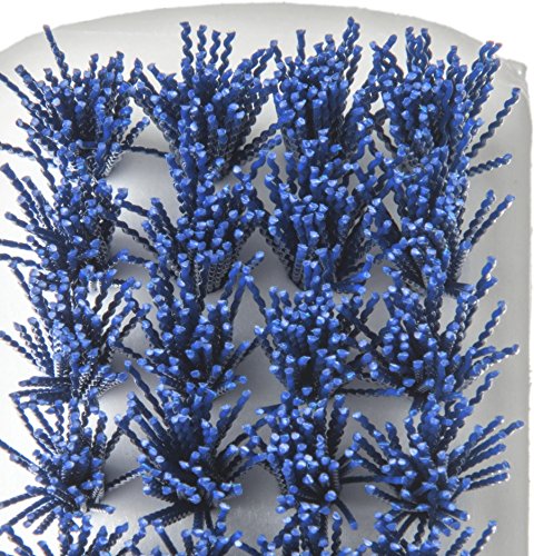 Image of SPARTA 41395EC14 Plastic Scrub Brush, Detail Brush, Kitchen Brush with Hanging Hole for Cleaning, 7 Inches, Blue (Pack of 3)